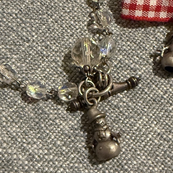 John Wind Maximal Art Snowman Austrian Crystals Bracelet & Earrings 2004 Nwt — image 3 of 7